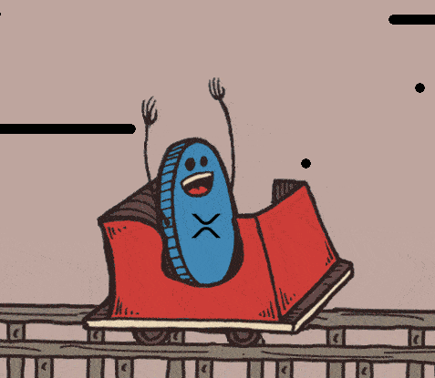 crypto rollercoaster image